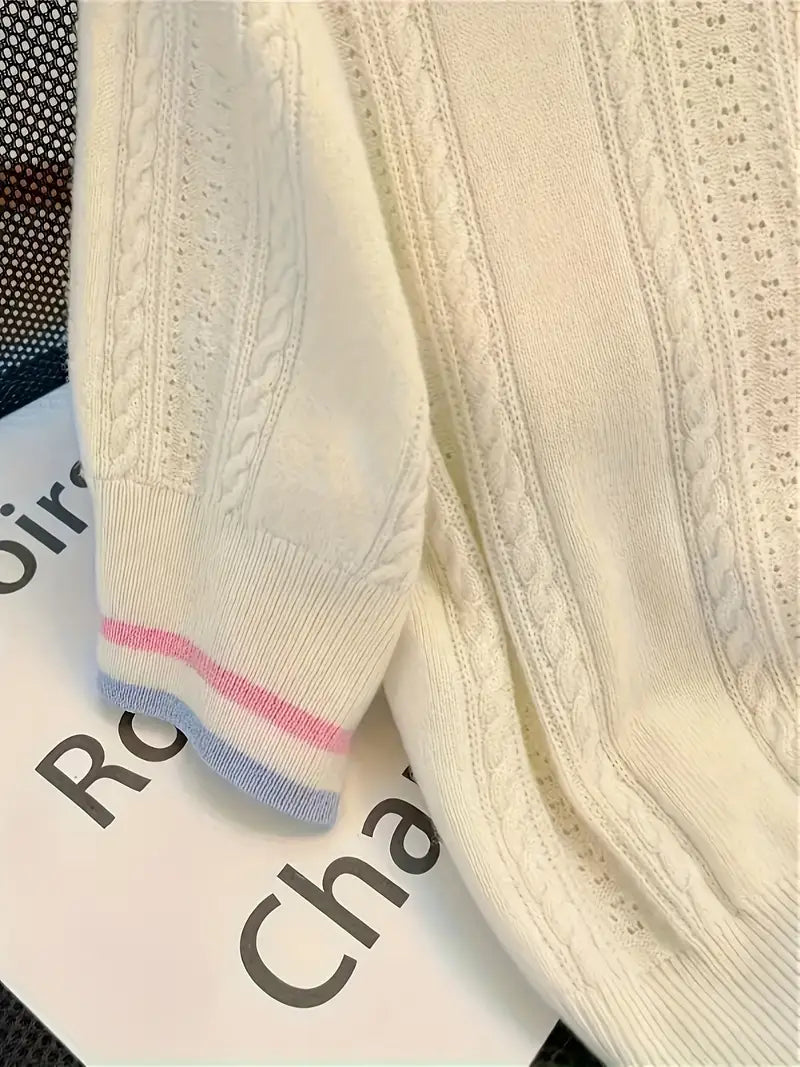 Women's Elegant Shirt - Lightweight Blouse with Button-Front Placket, Semi-Sheer Office & Casual Tops for Women - Machine Washable Everyday Chic Outfits, Summer Fashion, Classic Collar, Buttondown Placket