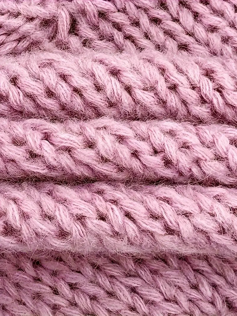 Women's Embroidered Floral Acrylic Cardigan - Cute Crew Neck Knit Sweater with 3D Flower Details for Fall/Winter