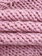 Women's Embroidered Floral Acrylic Cardigan - Cute Crew Neck Knit Sweater with 3D Flower Details for Fall/Winter